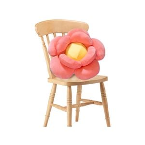SOGA Red Double Flower Shape Cushion