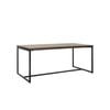 Modern Furniture RIVOLI Dining Table 1.8M -  Smoked Oak / Black