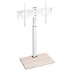 P&P Rolling TV Stand 32 to 70 Inch Mobile TV Cart Adjustable Height Mount