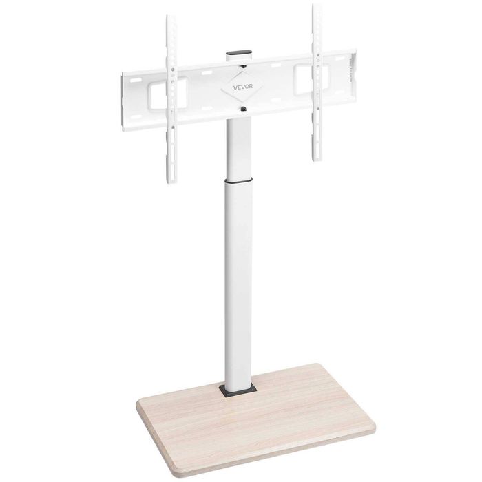 P&P Rolling TV Stand 32 to 70 Inch Mobile TV Cart Adjustable Height Mount