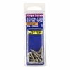 Otter 10 x 25mm Polished Stainless Steel 304 Hinge Screws - 16 Pack