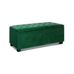 Artiss Velvet Green Ottoman
