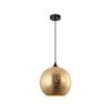 CLA Lighting ROCHE Interior Glass Pendant Light- Matt Gold