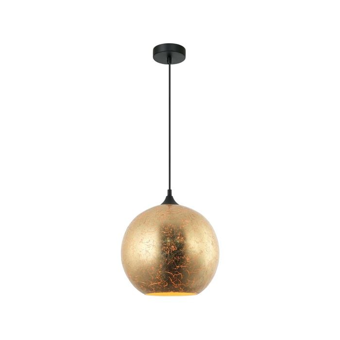 CLA Lighting ROCHE Interior Glass Pendant Light- Matt Gold