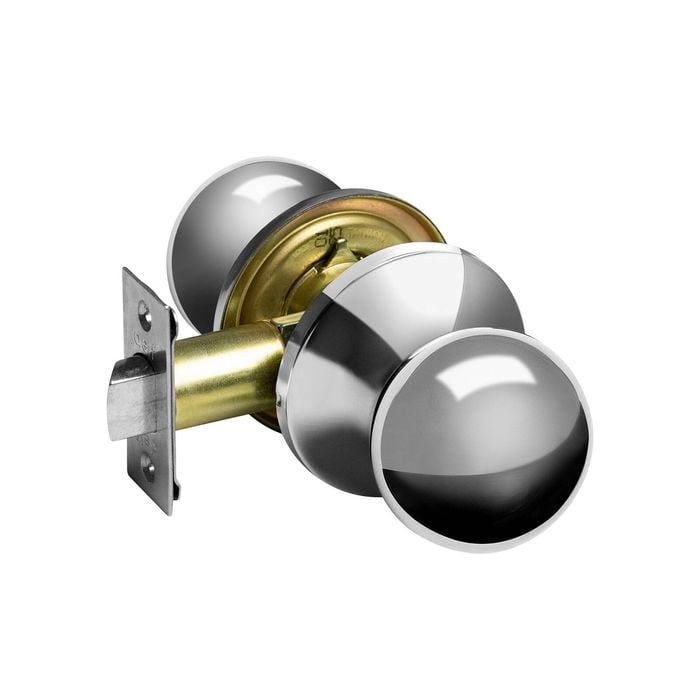 Delf Polished Stainless Valencia Passage Knob Set