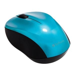 Verbatim Go Nano Wireless Battery Mouse Carribean Blue