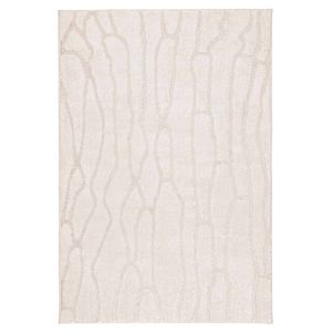 Loopsie-230cm X 160cm-vorey Ivory Abstract Rug