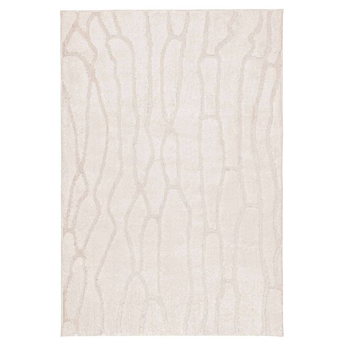 Loopsie-230cm X 160cm-vorey Ivory Abstract Rug