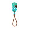 Paws And Claws Pet Dog Toy TPR Ball With Rope Durable Assorted 36x6cm