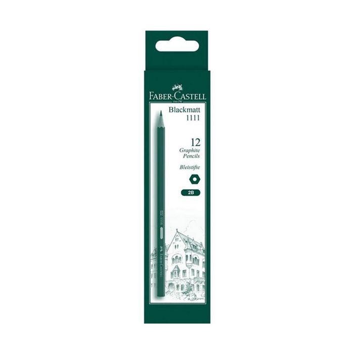 Faber-Castell 1111 Economy 2B Lead Pencil (Box of 12)
