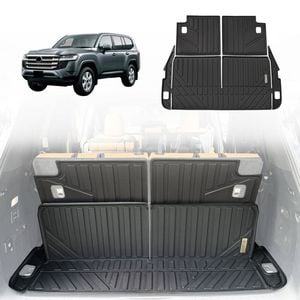AUSGO Boot Liner for Lexus LX500d LX600 7-Seat 2021-Onwards Cargo Trunk Mat Boot Mat