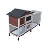 Yes4pets Double Storey Large Rabbit Hutch, Guinea Pig Pet Cage
