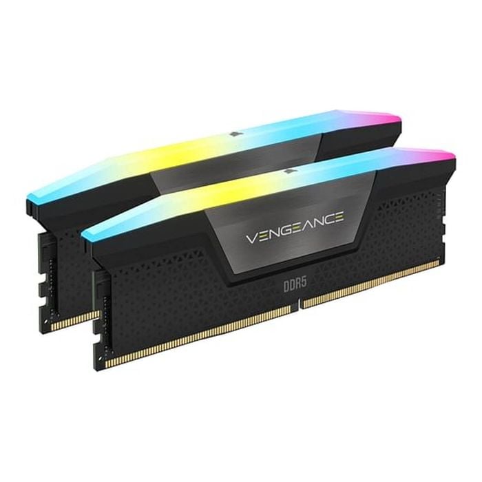 Corsair Vengeance RGB 32GB (2x16GB) DDR5-6400 Memory - Grey [CMH32GX5M2B6400Z36]