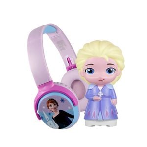 Frozen Bluetooth Headphones With Colour Changing Mood Light Usb-c Rechargeable Foldable Design