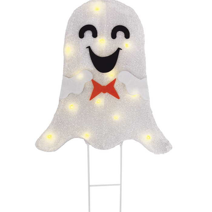 Galah Halloween 2D Ghost Fabric Stake Light