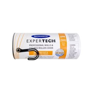 Monarch Expertech 75mm Walls And Ceilings Spi-Weave Roller Cover - 2 Pack 