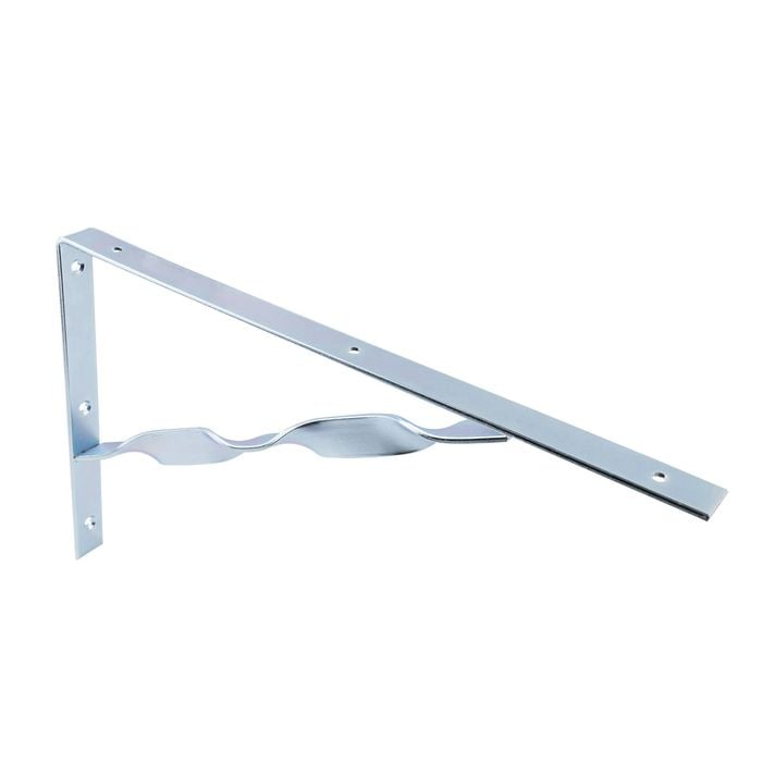 Carinya 400 x 250mm Zinc Plated Heavy Duty Twisted Stay Bracket