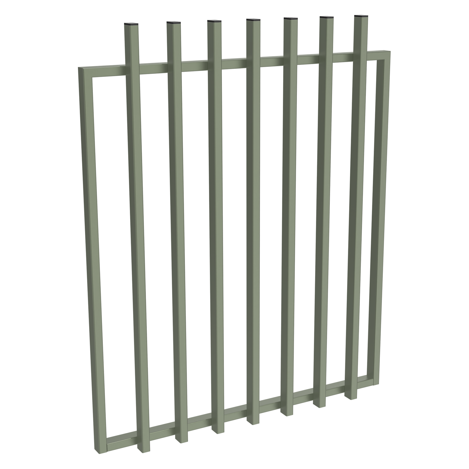 ProtectorAl 975 x 1200mm Pale Eucalypt Aluminium Batten Pool Gate