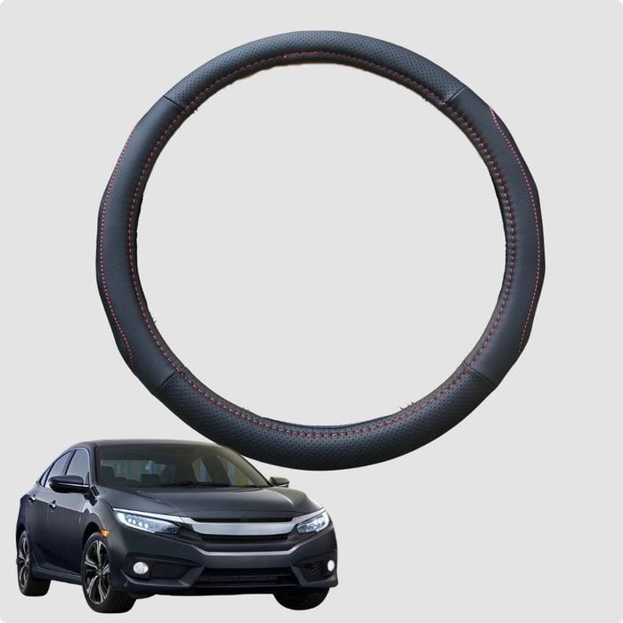 Steering Wheel Cover for Honda Civic 2012-2016 (Sedan 9th Gen) 38CM | Circle