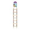 Paws And Claws Parrot Wooden Ladder 54X10Cm