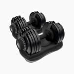 ATIVAFIT 2 x 32.5kg Adjustable Weight Dumbbell Set, for Home Gym