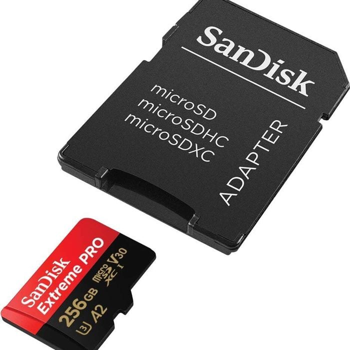 SanDisk Extreme Pro SQXCD 256GB V30 U3 MicroSDXC Memory Card