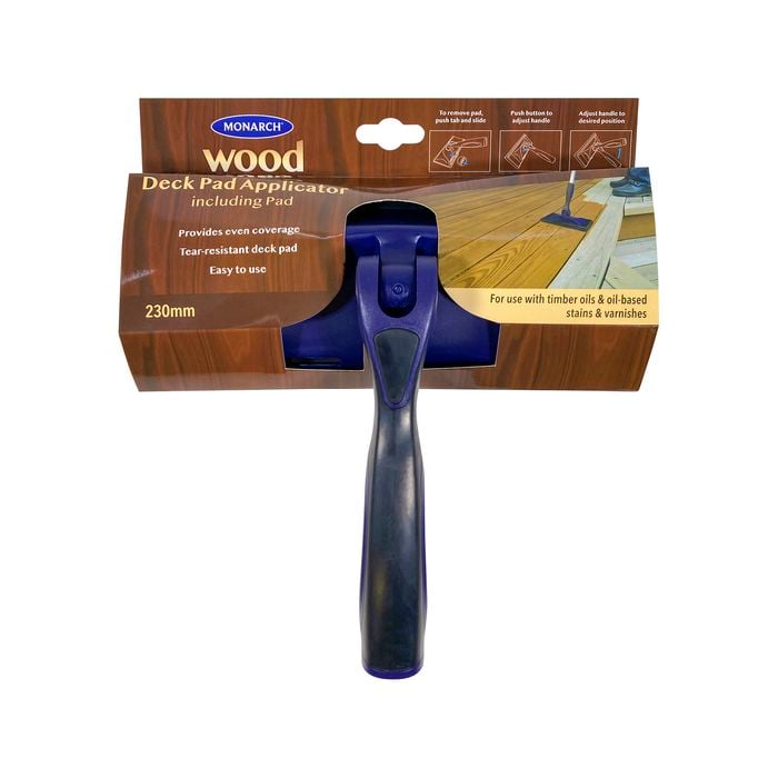 Monarch 230mm Woodcare Deck Pad Applicator