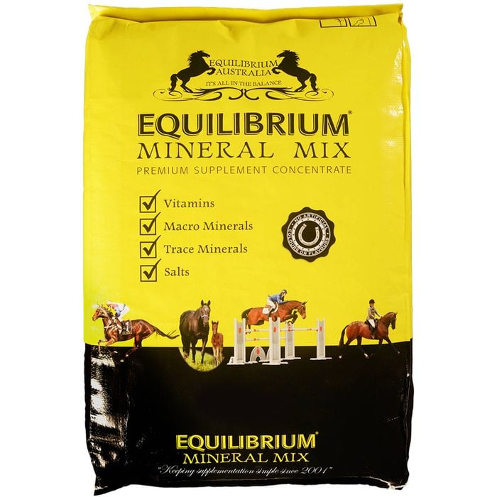 Equilibrium Mineral Mix Vitamins Electrolyte Supplement Horses 22kg