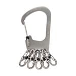 Nite Ize Slidelock Stainless Steel KeyRack With Five S-Biners