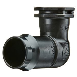 Pope 25mm Barbed x 15mm BSPF Threaded Elbow