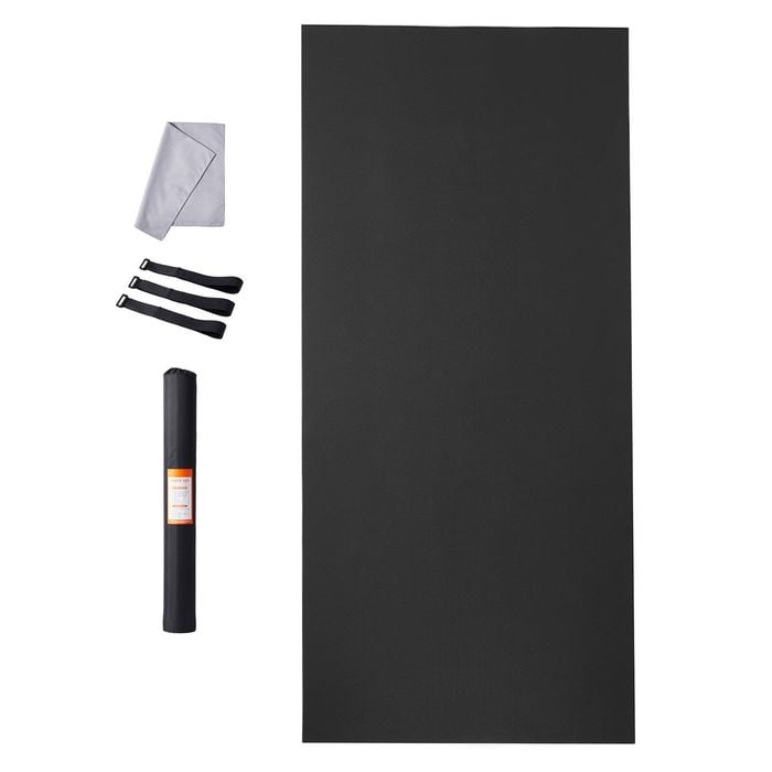 VEVOR  Exercise Mat Black Non Slip High Density Premium for All Types