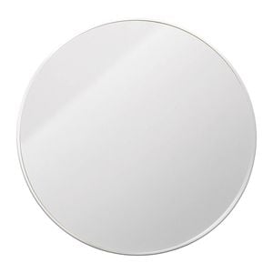 Astin Sinclair 800 x 800 x 28mm White Round Framed Mirror