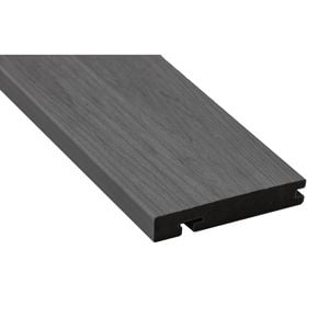 Ekodeck 137 x 23mm 5.4m Alpine Ash Designer Edge Board Composite Decking