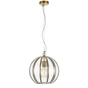 Telbix Antique Brass Medina 30 Pendant