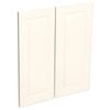 Kaboodle Antique White Heritage Corner Base Cabinet Doors - 2 Pack
