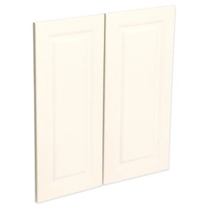 Kaboodle Antique White Heritage Corner Base Cabinet Doors - 2 Pack