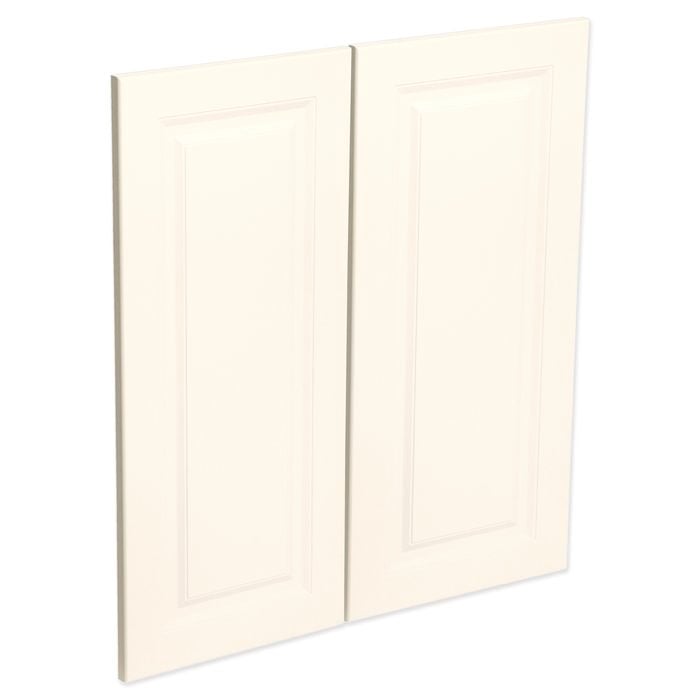 Kaboodle Antique White Heritage Corner Base Cabinet Doors - 2 Pack
