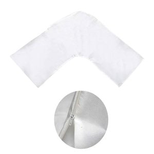 Bloomington Stain Resistant Extra Large V Boomerang Pillow Protector 80 x 45 x 40 cm