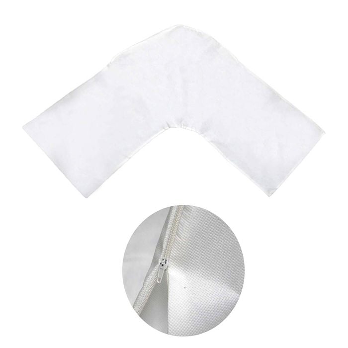 Bloomington Stain Resistant Extra Large V Boomerang Pillow Protector 80 x 45 x 40 cm