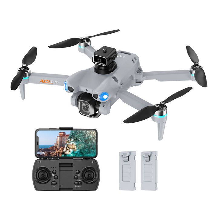 AE5 Pro Foldable Drone – 4K Electrically Adjustable Camera 360° Obstacle Avoidance Optical Flow Positioning