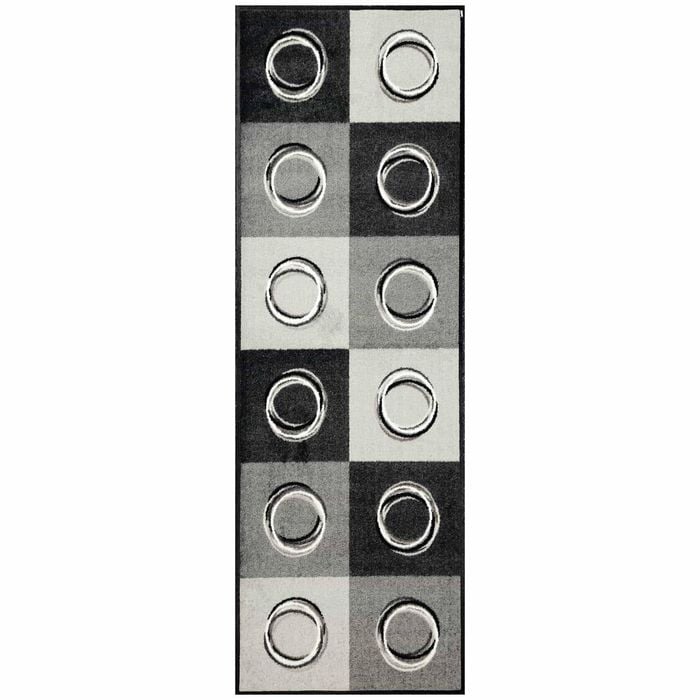 BetterLiving Non Slip Indoor Mat, Decorative Rings, 450x700mm
