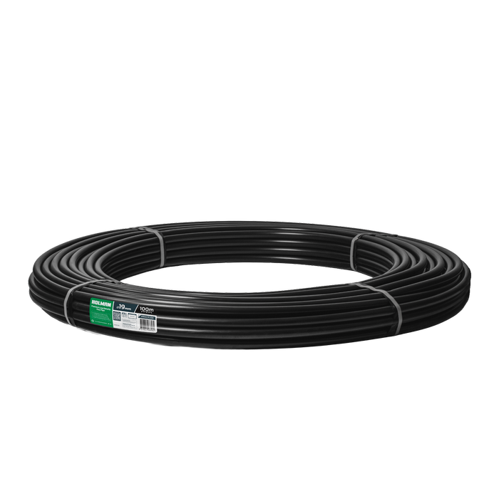 Holman 19mm x 100m Black Poly Pipe