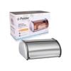 Polder Deluxe Brushed Nickel Bread Bin