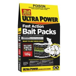 The Big Cheese 125g Ultra Power Fast Action Bait Packs