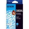 Epson GENUINE Original Epson 252XL Cyan High Capacity Ink Cartridge Toner T253292
