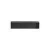 Zanda 80mm Matt Black Square Skirting Fix Door Stop