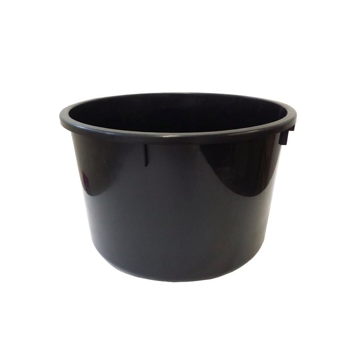 IP Plastics 13L (32cm) Round Shrub Tub Black