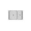 Sergio UBDH-685 Urbane Handmade Double Stainless Steel Sinks