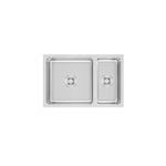 Sergio UBDH-685 Urbane Handmade Double Stainless Steel Sinks