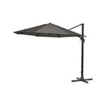 Mimosa 3m Round Koko Charcoal Cantilever Umbrella